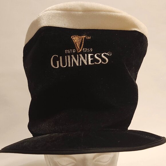 LARGE Guinness Hat Guinness St. Patrick's Day Party HAT Green Beer STOUT - Picture 1 of 6